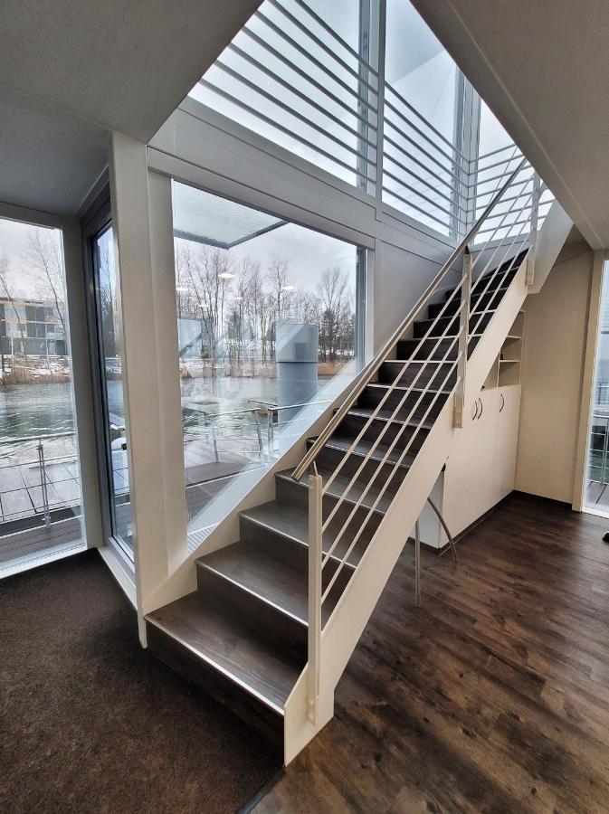 Schwimmendes Ferienhaus Sky Elsterheide Extérieur photo